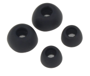 SET 4 BURETI CASTI BUDS 2 PRO NEGRU (2 BURETI LARGE + 2 BURETI SMALL)