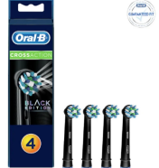 REZERVE PERIUTA DE DINTI ELECTRICA ORAL-B CROSS ACTION BLACK,  4 BUC