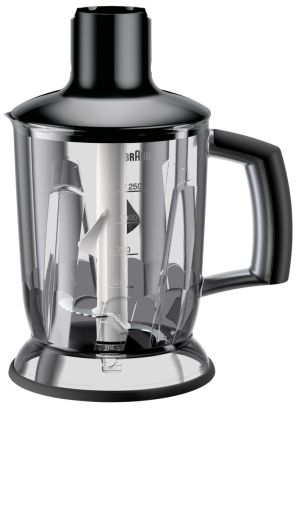 CHOPPER PENTRU BLENDER VERTICAL MULTIQUICK BRAUN 1,25L, NEGRU