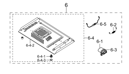 BAZA CUPTORULUI CU MICROUNDE SAMSUNG