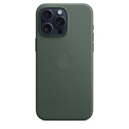 Husă FineWoven pentru iPhone 15 Pro Max cu MagSafe - Evergreen