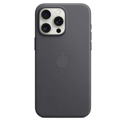 Husă FineWoven pentru iPhone 15 Pro Max cu MagSafe - Black