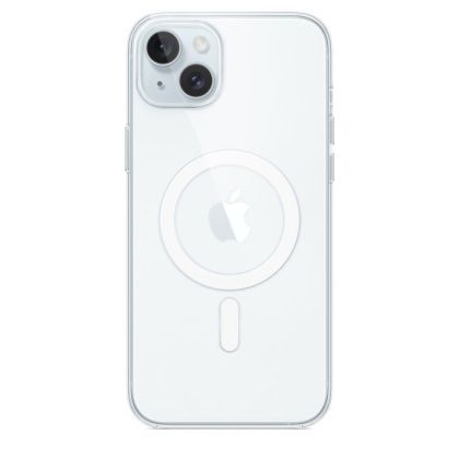 Husă transparentă pentru iPhone 15 Plus cu MagSafe