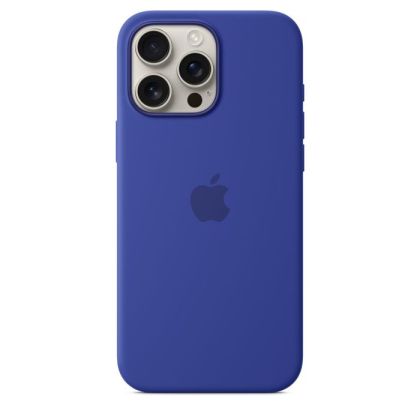 Husă din silicon Apple iPhone 16 Pro Max cu MagSafe - Ultramarine (Seasonal)