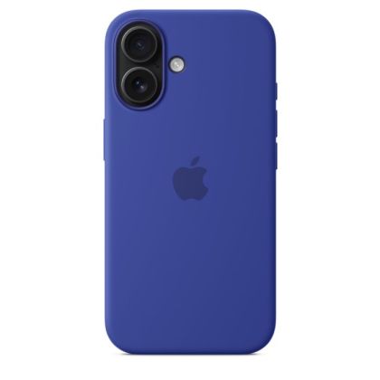 Husă din Silicon Apple cu MagSafe pentru iPhone 16 - Ultramarine