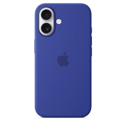 Husă din Silicon Apple cu MagSafe pentru iPhone 16 - Ultramarine