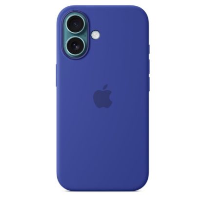 Husă din Silicon Apple cu MagSafe pentru iPhone 16 - Ultramarine