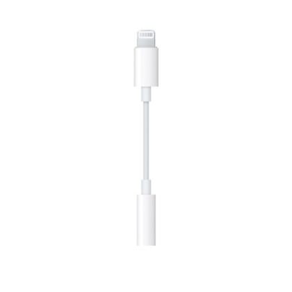 Adaptor audio APPLE, Lightning - Jack 3.5mm, alb