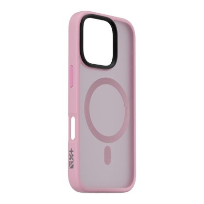 Husa de protectie NEXT ONE Mist Shield cu MagSafe pentru iPhone 16 Pro, Roz