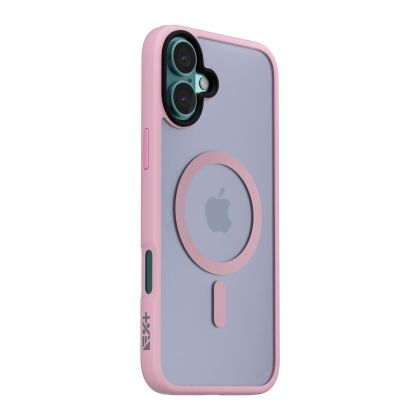 Husa de protectie NEXT ONE Mist Shield cu MagSafe pentru iPhone 16 Plus, Roz