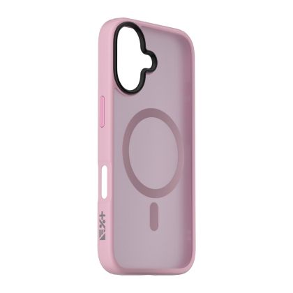 Husa de protectie NEXT ONE Mist Shield cu MagSafe pentru iPhone 16, Roz