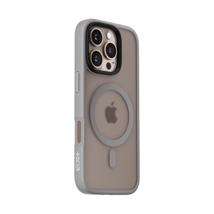 Husa de protectie NEXT ONE Mist Shield cu MagSafe pentru iPhone 16 Pro Max, Gri