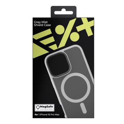 Husa de protectie NEXT ONE Mist Shield cu MagSafe pentru iPhone 16 Pro Max, Gri