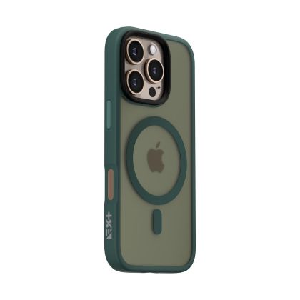 Husa de protectie NEXT ONE Mist Shield cu MagSafe pentru iPhone 16 Pro Max, Verde