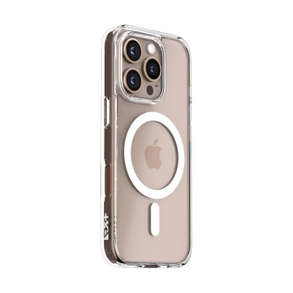 Husa de protectie NEXT ONE cu MagSafe pentru iPhone 16 Pro Max, Transparent