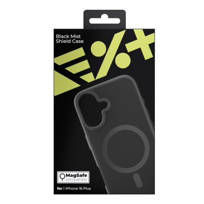 Husa de protectie NEXT ONE Mist Shield cu MagSafe pentru iPhone 16 Plus, Negru