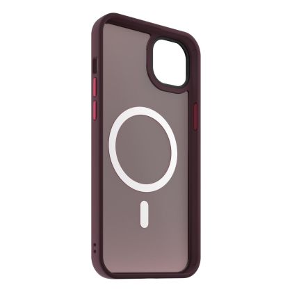 Husa de protectie NEXT ONE MagSafe pentru iPhone 15 Plus, Claret Mist