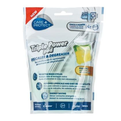 SET 6 CAPSULE ANTI-CALCAR SI DEGRESARE CANDY PENTRU MASINI DE SPALAT RUFE SI VASE