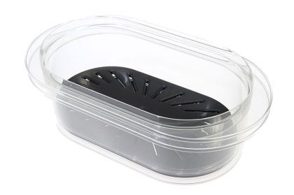 CUTIE/REZERVOR TRANSPARENT APARAT DE GATIT CU ABURI BRAUN FS5100