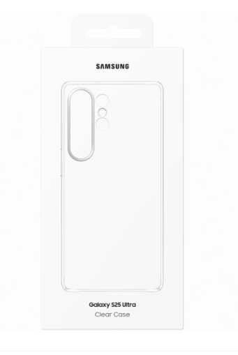 Husa de protecție Samsung Clear Case pentru Galaxy S25 Ultra, Transparent