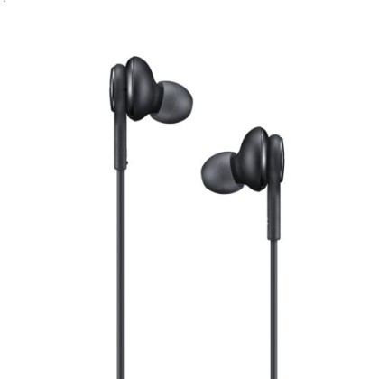 Casca cu fir stereo, AKG, tip "In-Ear", conector USB Type-C, microfon - Negru