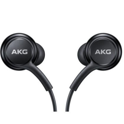 Casca cu fir stereo, AKG, tip "In-Ear", conector USB Type-C, microfon - Negru
