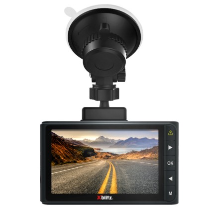 Park View 2 - Camera auto video Dual fata/spate, oglinda LCD tactil 7.0 Full HD, Negru