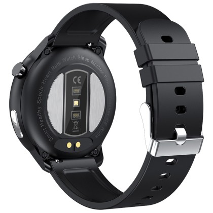 Smartwatch FW46 Xenon, bratara TPU, Negru
