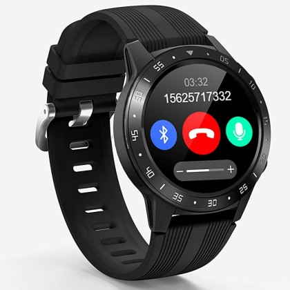 Smartwatch FW37 Argon, GPS, bratara TPU - Negru