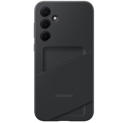 Galaxy A35 5G - Capac protectie spate Card Slot Case, Negru