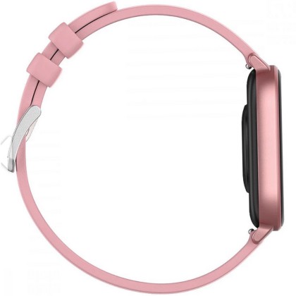 Smartwatch FW35 Aurum, bratara TPU - Roz Auriu