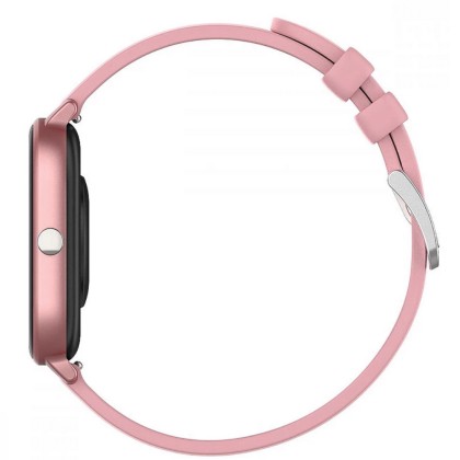 Smartwatch FW35 Aurum, bratara TPU - Roz Auriu