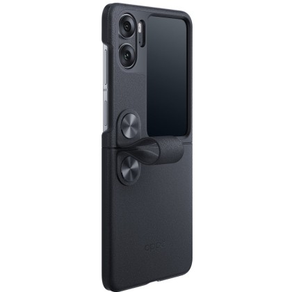 OPPO Find N2 Flip - Capac protectie spate Flip Cover, PU Leather, Night Sky