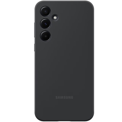 Galaxy A55 5G - Capac protectie spate Silicone Case, Negru
