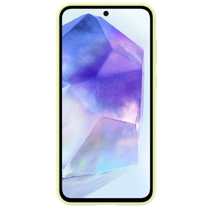 Galaxy A55 5G - Capac protectie spate Silicone Case, Verde Lime