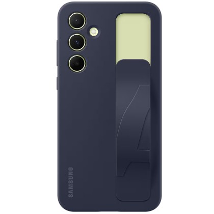 Galaxy A55 5G - Capac protectie spate Standing Grip Case, Negru