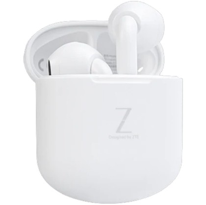 Casti bluetooth stereo ZTE Buds, True Wireless Headphones, tip “In-Ear”, Alb