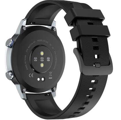 ZTE Watch GT, oximetru SpO2, GPS, bratara silicon - Negru