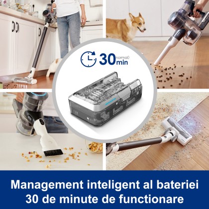 Baterie suplimentara Tineco pentru aspirator vertical Pure One S11 Tango, 2500 mAh