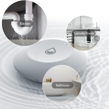 Senzor de scurgeri de apa EZVIZ T10C, Water Leak Sensor, ZigBee 3.0, Smart Home