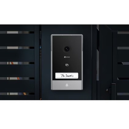 Interfon video EZVIZ HP7 2K, Wi-Fi Smart Home, outdoor station, display touch 7.0″, rezolutie 2K, Smart IR