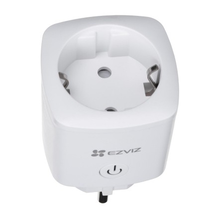 Stecher priza inteligenta EZVIZ Smart Plug Wifi, cu monitorizare consum energie, T30-10B
