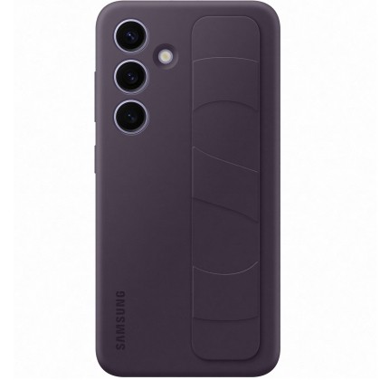 Galaxy S24 (S921) - Capac protectie spate Standing Grip Case, Violet inchis