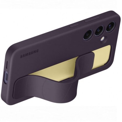 Galaxy S24 (S921) - Capac protectie spate Standing Grip Case, Violet inchis