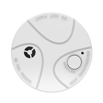 Senzor fotoelectric de fum EZVIZ T4C, Smart Home, baterie 2300 mAh, Wi-Fi,