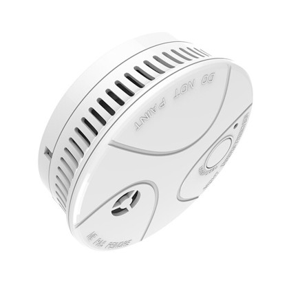 Senzor fotoelectric de fum EZVIZ T4C, Smart Home, baterie 2300 mAh, Wi-Fi,