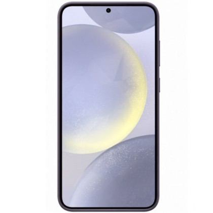 Galaxy S24 Plus (S926) - Capac protectie spate Vegan Leather Case, Violet inchis