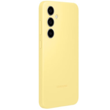 Galaxy S24 FE (S721) - Capac protectie spate Silicone Case, Galben