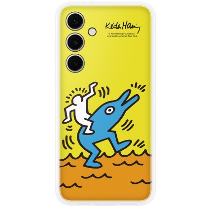 Galaxy S24 FE (S721) - Capac protectie spate FlipSuit Case, Galben