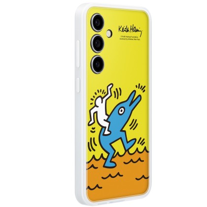 Galaxy S24 FE (S721) - Capac protectie spate FlipSuit Case, Galben